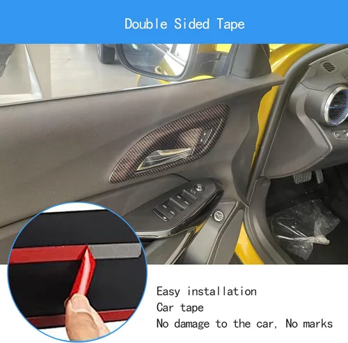 Miniatura 5 de Accesorios para el interior del automóvil compatibles con Chevrolet TRAX 2023 2024, manija de puerta, cubierta de panel de cuenco, bordes de marco