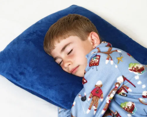 Miniatura 2 de My First Almohada juvenil de espuma viscoelástica prémium para niños, color azul