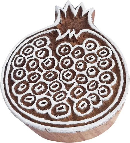 Miniatura 6 de Royal Kraft Sellos de madera DIY tela, textil, arcilla, cerámica, papel, bloques de impresión de henna THLtag001