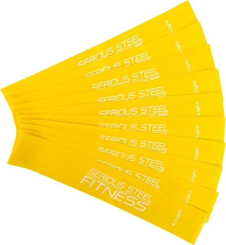 Miniatura 14 de Serious Steel Fitness Mini bandas de resistencia Bandas elásticas de rehabilitación y prehab Bandas de entrenamiento de ejercicio de 12 pulgadas