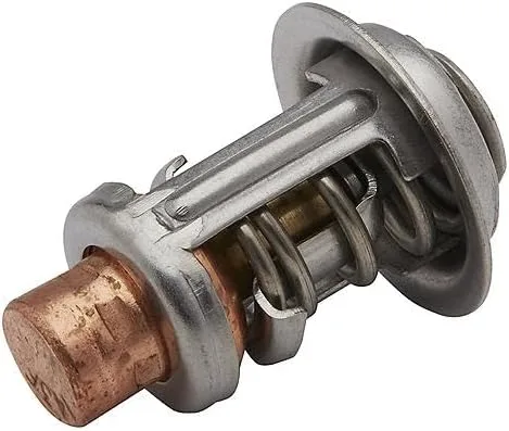 Miniatura 4 de Quicksilver 8M6010302 Termostato de 143 grados para Evinrude, Johnson y OMC 2-Cycle 6-55 hp y fuerabordas V-4 y V-6 de flujo cruzado