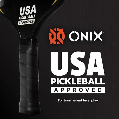 Miniatura 6 de Onix Graphite Z5 - Paleta de pickleball de fibra de carbono con forma de cuerpo ancho, núcleo de panal y cara de grafito ONIX Paleta de pickleball