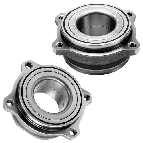 Miniatura 23 de Detroit Axle - Bujes de rodamiento de rueda traseros de 2 piezas para Volkswagen Jetta Beetle Golf City Audi TT Quattro, 2 rodamientos de ruedas