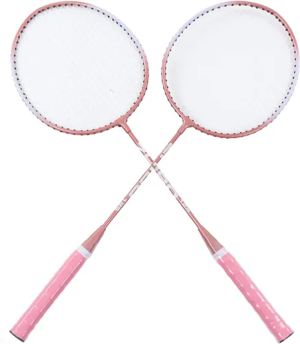 Miniatura 7 de Raqueta de bádminton, marco en forma de T, agarre antideslizante, raqueta profesional para principiantes, estudiantes, entrenamiento, escuela