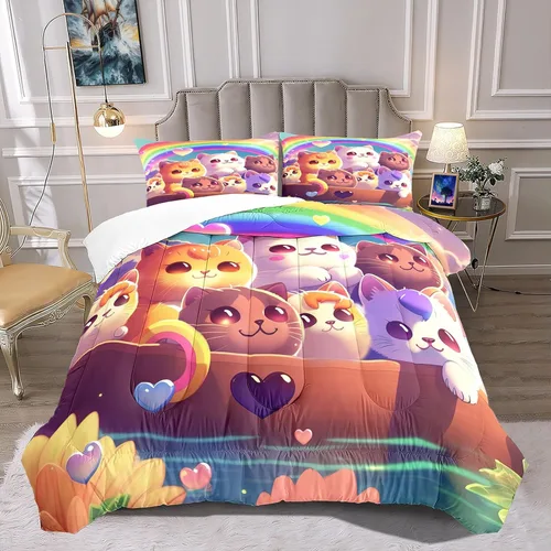 Miniatura 10 de Juego de edredón de 3 piezas con 2 fundas de almohada, tamaño Queen, diseño africano de DJ Girl de microfibra suave, regalo para mujeres y niñas