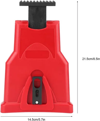 Miniatura 2 de 01 Afilador de motosierra, sacapuntas de hoja de sierra de cadena rápida universal portátil para ahorrar tiempo y esfuerzo para trabajar la madera