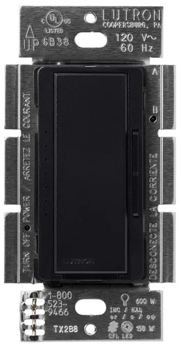 Miniatura 32 de Kit de interruptor regulador de intensidad Lutron Maestro LED+ para luces LED, halógenas e incandescentes regulables, 150W/3 vías o ubicaciones