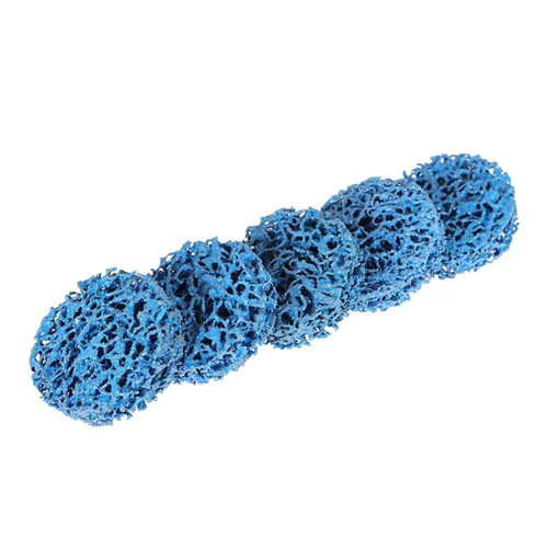 Miniatura 5 de 10 unidades de 2 pulgadas de rueda de disco azul limpia y tira apta para amoladoras angulares, pintura oxidada pulida limpia soldaduras