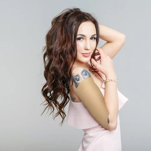 Miniatura 4 de Vicenpal 2 pares de mangas para cubrir tatuajes para el antebrazo para mujeres y hombres, cubierta de compresión para la parte superior del brazo