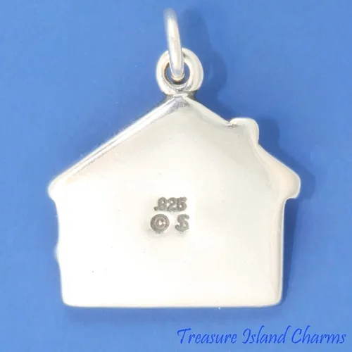 Miniatura 3 de Nuevo letrero de plata de ley 925 con dije de plata de ley 925 TRRII2011ISSSL