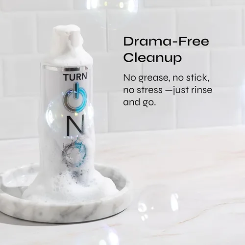 Miniatura 4 de Turn On Lubricante Personal Híbrido Mezcla de Agua y Silicona para Deslizamiento Duradero y Ultra Suave, Lubricante No Pegajoso y Fácil de Limpiar