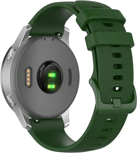 Miniatura 2 de Compatible con correas de reloj Garmin de silicona, bandas Vivoactive 5/3 de 0.787 in, correas Venu 3/2, correas de reloj Venu 2S/2S de 0.709 in