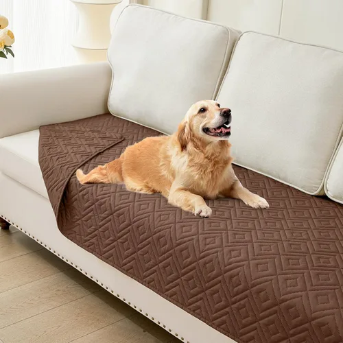Miniatura 70 de hyha Manta impermeable para perro, manta suave para cama de perro, manta para mascotas, funda de sofá impermeable lavable para perros, fundas Gris