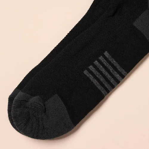 Miniatura 4 de Tienda Essentials Calcetines de algodón de alto rendimiento para hombre con control de humedad, atléticos, transpirables, 6 pares