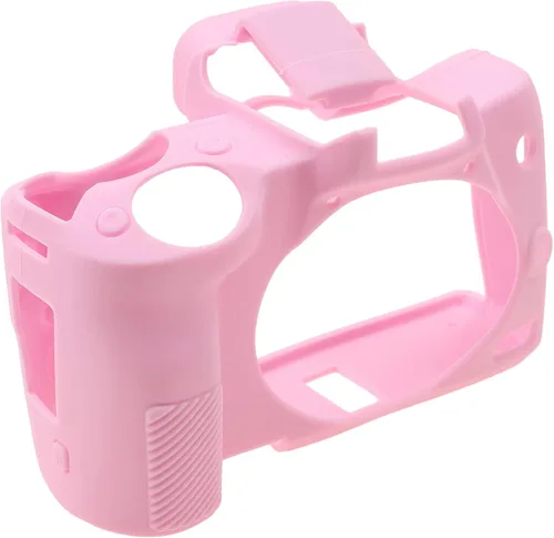 Miniatura 5 de TUYUNG - Funda de silicona para cámara digital Canon EOS M50, color rosa