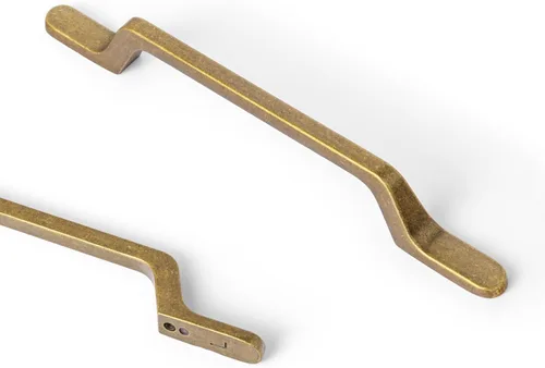 Miniatura 37 de Goo-Ki Tiradores de latón antiguo para gabinetes de 3 pulgadas de centro de orificio, tiradores de cajón de cocina de aleación de zinc, herrajes