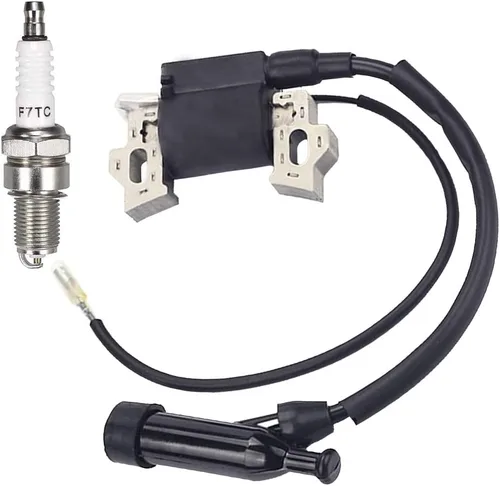 Bobina de encendido y bujía compatible con motor Harbor Freight Predator 212cc 6.5HP Go Kart OHV, Honda Gx120 Gx140 Gx160 GX168 Gx200 5.5hp 6.5hp