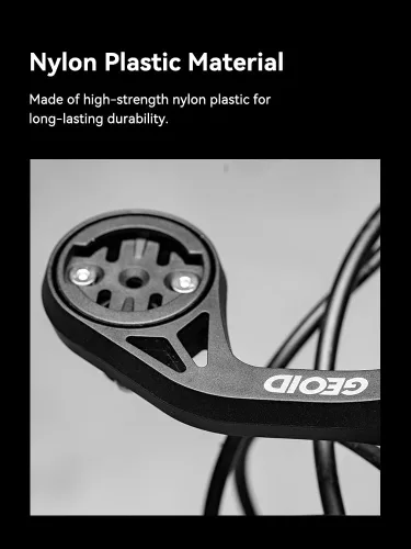 Miniatura 3 de GEOID Soporte para computadora de bicicleta, soporte frontal exterior para bicicleta de carretera, compatible con Garmin Wahoo Bryton Magene Cycplus