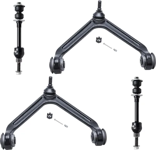 Miniatura 25 de Detroit Axle - Brazos de control superiores traseros para Chrysler 300 Dodge Challenger Charger Magnum, reemplazo del conjunto de brazos de control