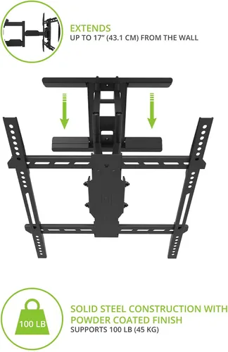 Miniatura 4 de Kanto LDX640 - Soporte para televisores de 34 a 65 pulgadas