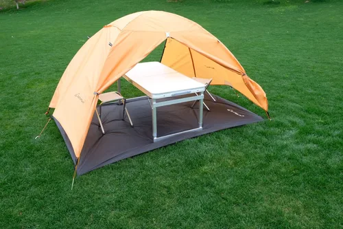 Miniatura 7 de Clostnature Huella de Tienda de Campaña - Lona Impermeable para Camping, Protector de Suelo de Tienda Resistente, Alfombrilla Ultraligera para Negro