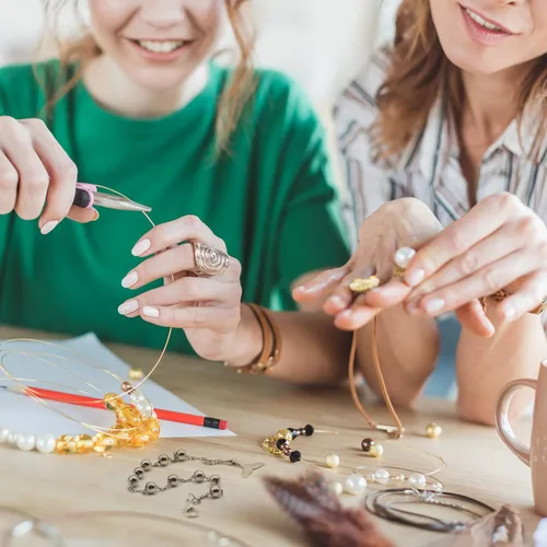 Miniatura 7 de FENGWANGLI Cierre de collar para hacer joyas, 300 piezas de cierres pequeños de langosta y anillos de salto para hacer joyas, pulseras y llaveros