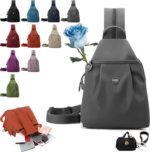 Miniatura 9 de Bolsa de viaje antirrobo premium 3 en 1 2025, bolsa de viaje de 2 vías con correas convertibles e impermeable para mujer