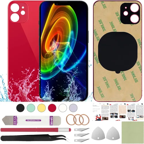 Miniatura 54 de Funda trasera de repuesto compatible con iPhone 8 de 4.7" + Herramientas profesionales (Gris espacial)