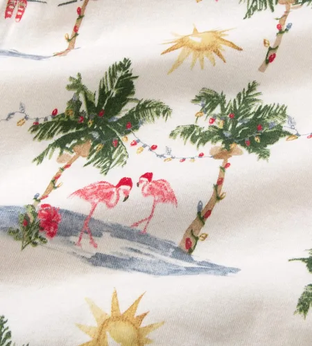 Miniatura 6 de Burts Bees Baby Pijama de algodón orgánico para vacaciones a juego para bebés