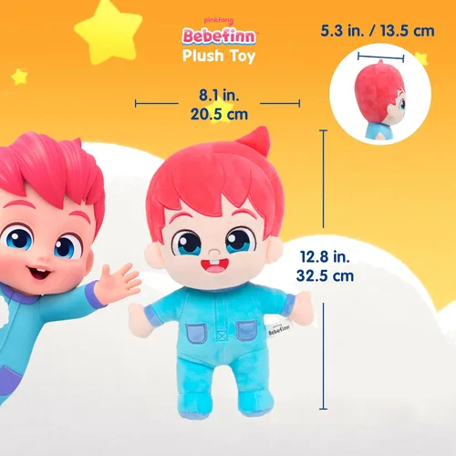 Miniatura 4 de Pinkfong Bebefinn Juguete de Peluche - 12" (30cm) Muñeco de Peluche Peluche Suave y Tierno para Niños Pequeños Juguete Bebefinn Perfecto