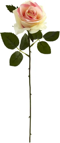 Miniatura 4 de Nearly Natural Flor artificial rosa de 18 pulgadas (juego de 24)
