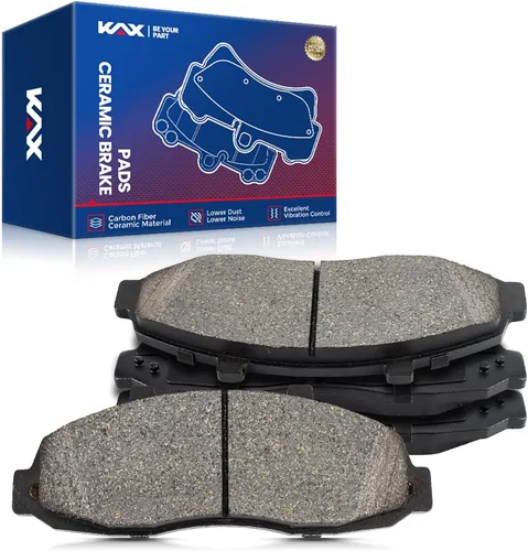 Miniatura 48 de KAX Pastillas de freno D369 Pastillas de freno delanteras de cerámica para C1500 1988-1999, K1500 1988-1999, Ram 1500 1994-1999, K2500 1988-2000