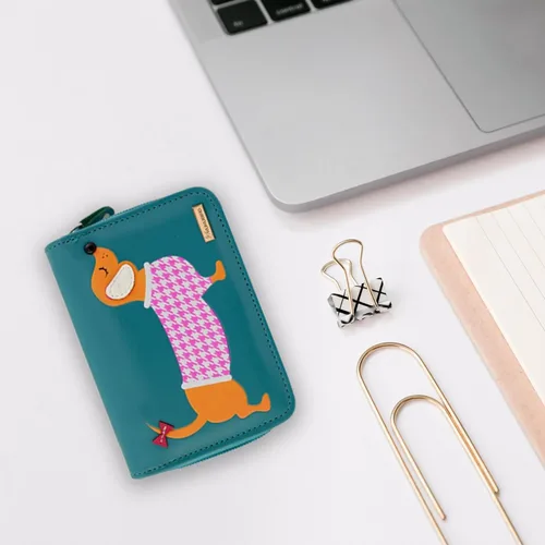 Miniatura 4 de kukubird Elephant & Mouse - Cartera de mano mediana con patrón floral para mujer