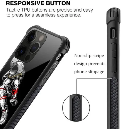 Miniatura 4 de ZHEGAILIAN Funda para iPhone 15 Pro Max, protección de grado militar, esquinas a prueba de golpes, funda antiarañazos para iPhone 15 Pro Max