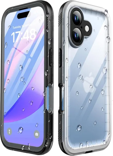 Miniatura 65 de SPORTLINK Funda impermeable para iPhone SE 3rd 2022/iPhone SE 2nd 2020/iPhone 7/8 - Con protector de pantalla integrado, funda impermeable de cuerpo