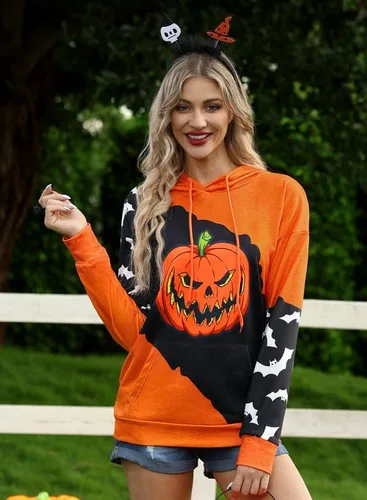 Miniatura 4 de For G and PL Sudadera con capucha de manga larga con bolsillo para el Día de San Patricio