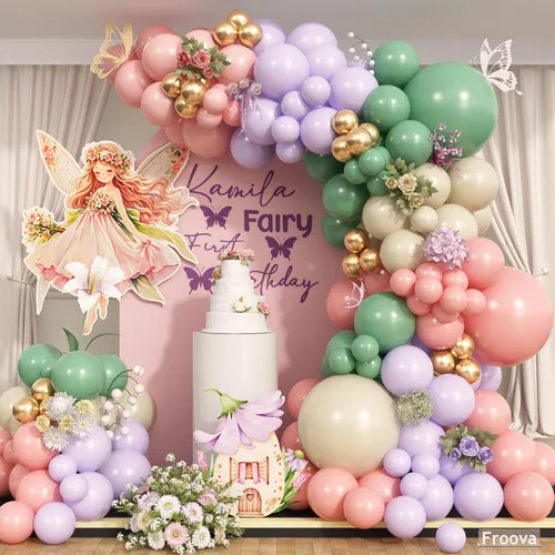 Miniatura 18 de Kit de arco de guirnalda de globos neutros de color verde polvoriento, verde salvia, nude, crema, arena, blanco, marrón claro, pastel, rubor, rosa