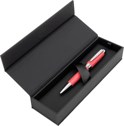 Miniatura 6 de Hugo Boss Icono de bolígrafo Tinta azul Caja de regalo (Corail/Cromo)