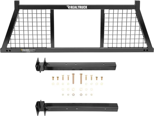 Miniatura 28 de Kit de hardware RealTruck BACKRACK para uso con tapa de remolque de perfil bajo, negro, sin perforación 40120 Compatible con Chevrolet/GMC