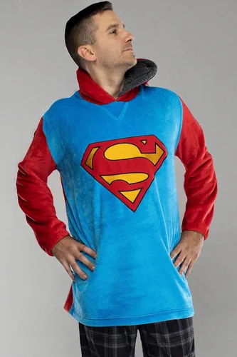 Miniatura 7 de DC Comics Justice League - Sudadera de sherpa de gran tamaño para hombre