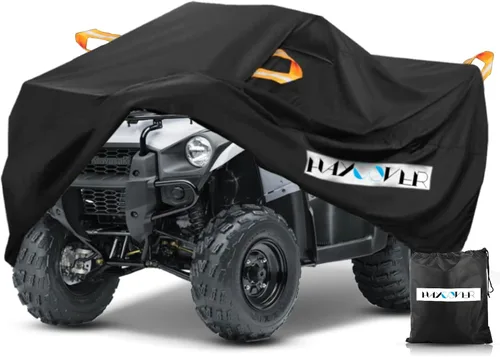 Cubierta para ATV, impermeable para Polaris Sportsman, Yamaha Grizzly, Honda FourTrax, Kawasaki KFX, automóvil con ruedas, con rejillas de