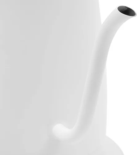 Miniatura 7 de Haden Hervidor eléctrico de acero inoxidable de 0.6 litros, hervidor de agua caliente con cuello de cisne con base de 360 grados y apagado