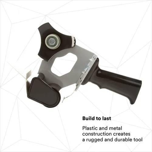 Miniatura 4 de Tartan pistola despachadora de cinta adhesiva para cajas HB903, color negro
