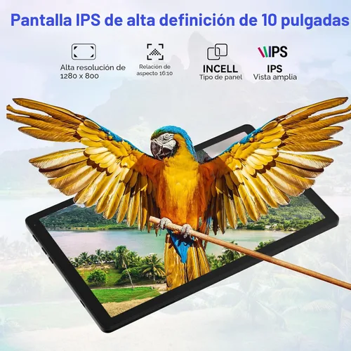 Miniatura 5 de Tablet de 10 pulgadas Android 15 OS GMS Tabletas PC certificadas 1.8 GHz 5-Core 16 (3+13) GB RAM 32 GB ROM 1 TB Expandible 1280x800 HD IPS Pantalla