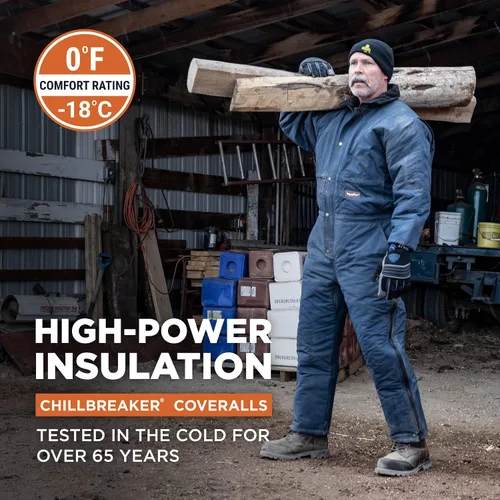 Miniatura 2 de RefrigiWear ChillBreaker Insulated Coveralls, 0F Comfort