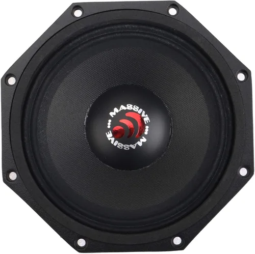 Miniatura 9 de Massive Audio MC12II - Altavoz de rango medio de 12 pulgadas 400 W RMS / 800 W máximo, 8 ohmios, controlador de audio profesional SPL alto, voz