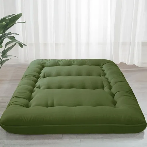 MAXYOYO Colchón de suelo de futón japonés de 6" extra grueso, colchón acolchado para adultos, tatami plegable, cama enrollable para habitación de