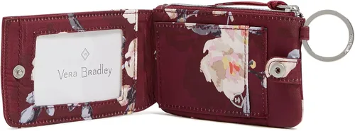 Miniatura 21 de Cartera de lujo de sarga con cremallera y protección RFID para mujer