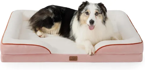 Miniatura 81 de Bedsure Cama ortopédica XL para perros extragrandes, cama lavable para perros y gatos, impermeable, cómodo sofá para perros con funda extraíble