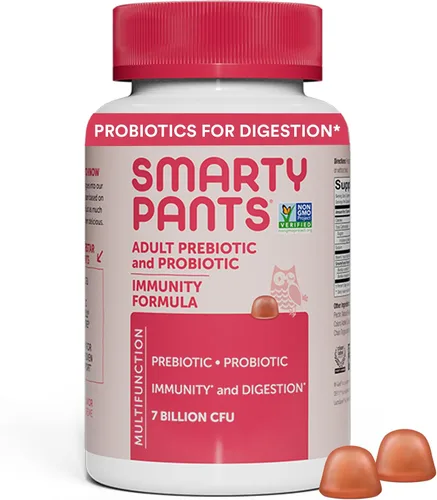 Miniatura 12 de SmartyPants Gomitas probióticas y prebióticas para adultos para la salud digestiva: suplemento para la salud intestinal de 6 mil millones de UFC